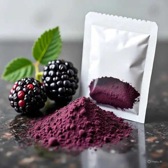 Spray Dried Blackberry Powder
